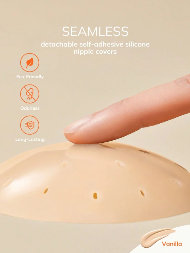Atmungsaktive, klebrige, selbstklebende Silikon-Brustwarzenabdeckungen, kabelloser BH, unsichtbare Unterwäsche, Bikini, spezielle Anti-Exposition-Pads, atmungsaktiv
