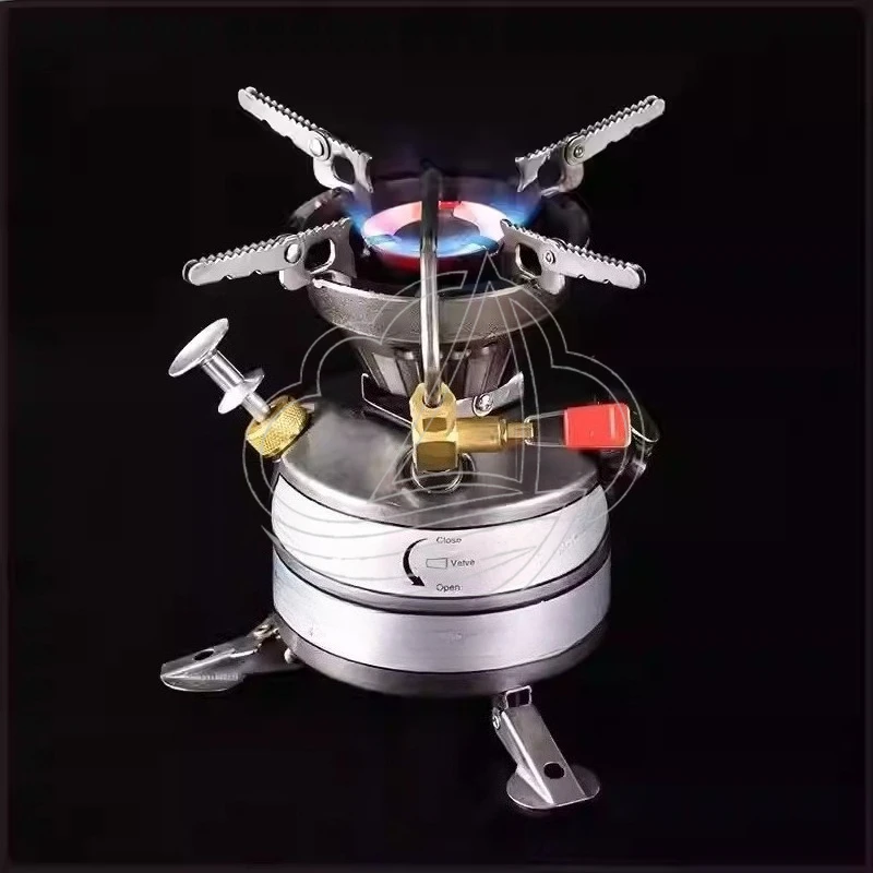 All-in-One Portable Camping Stove Kit Multi-Fuel Burner for Outdoor Picnic Cooking - view 3