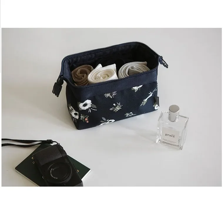 Neue Mode Kosmetik Tasche Frauen Wasserdichte Flamingo Make-Up Taschen Reise Veranstalter Kultur Kits Tragbare Make-Up Taschen Kosmetikerin – Detail 10