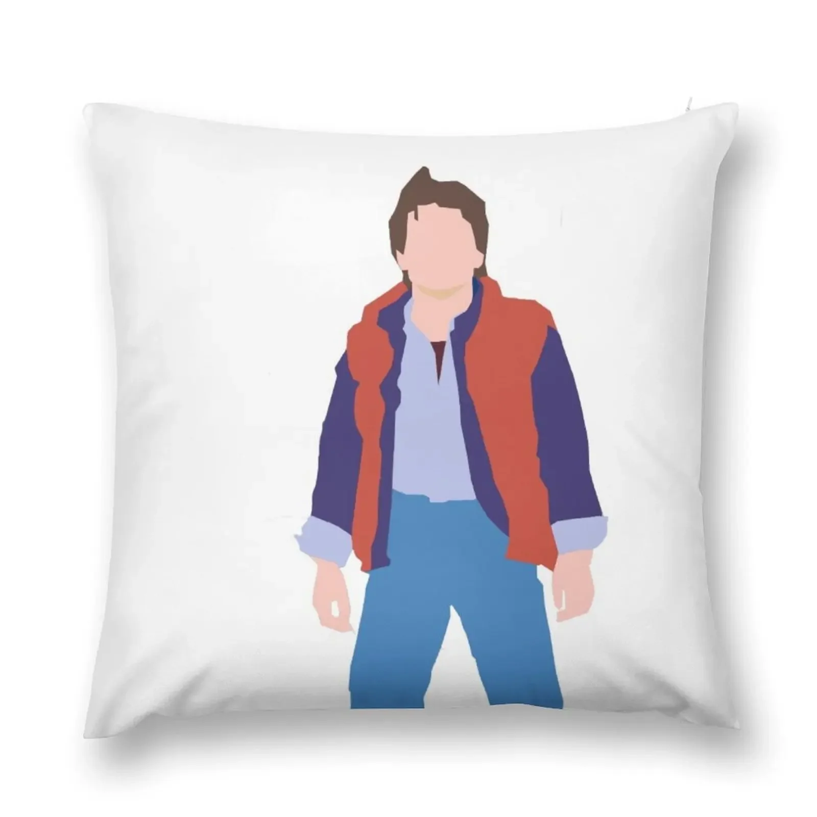 Minimalistic Marty McFly Throw Pillow Sofa Covers Decorative Cover For Living Room Christmas Covers For Cushions pillow