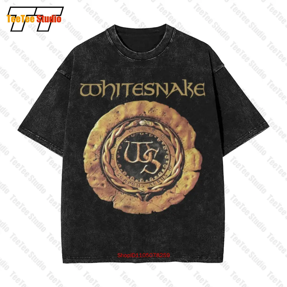 

Винтажная футболка большого размера с логотипом Whitesnake 1987, ROSI