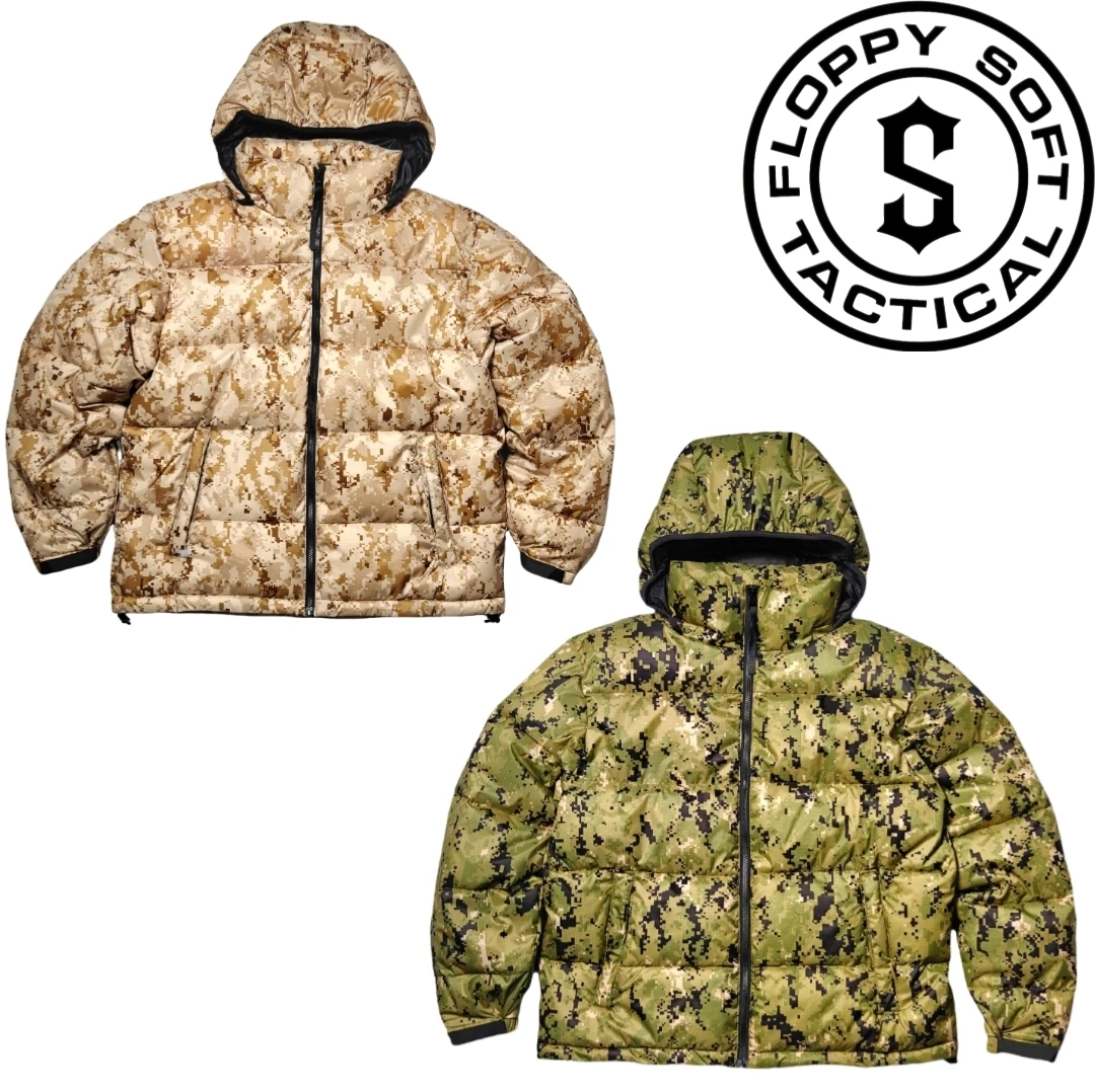 Chaqueta táctica de algodón con capucha para caza al aire libre, chaqueta cálida y gruesa. - imagen 3