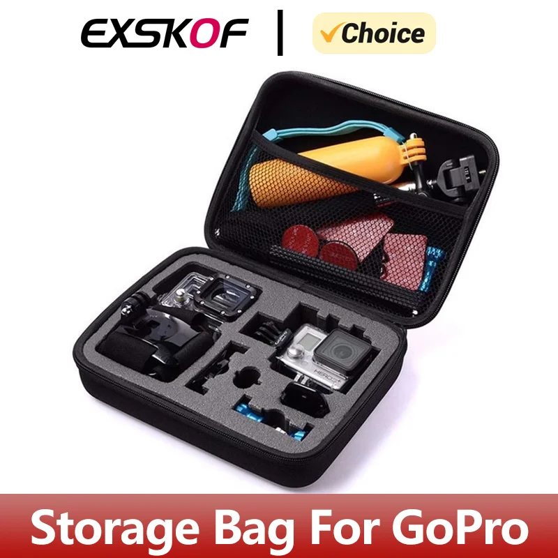 Carrying Case Protective Storage Bag For GoPro Hero 13 12 11 10 9 8 7 6 5 4 SJCAM AKASO DJI Osmo Action 5 4 3 Camera Accessories