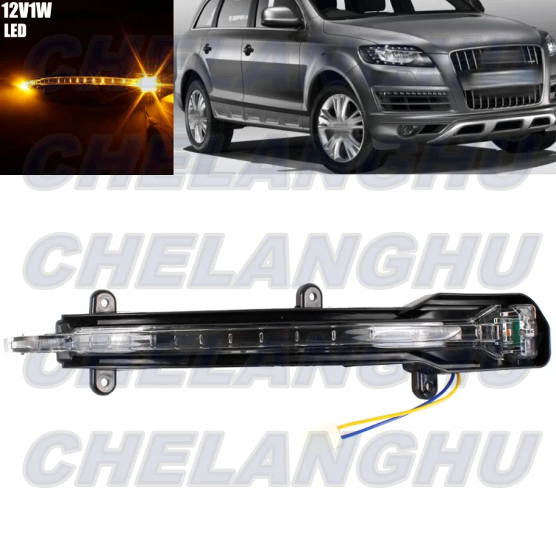 

For Audi Q5 / Q7 2010 2011 2012 2013 2014 2015 Right Side LED Turn Signal Light Repeater Indicator Car accessories