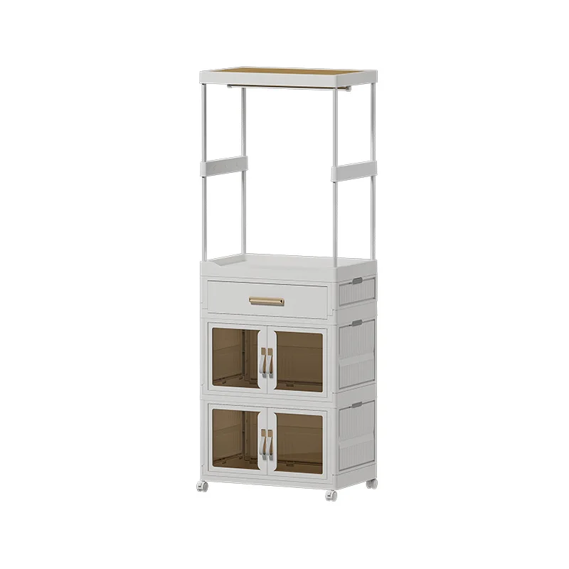 Clothes drying rack Floor-to-ceiling bedroom hanger with drawers with wheels Living room clothes storage rack Clothes removable