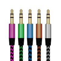 1m Aux Cable Jack 3.5mm Audio Cable 3.5mm Jack Speaker Cable Male to Male Car Aux Cord for JBL Headphone iphone Samsung AUX Cord