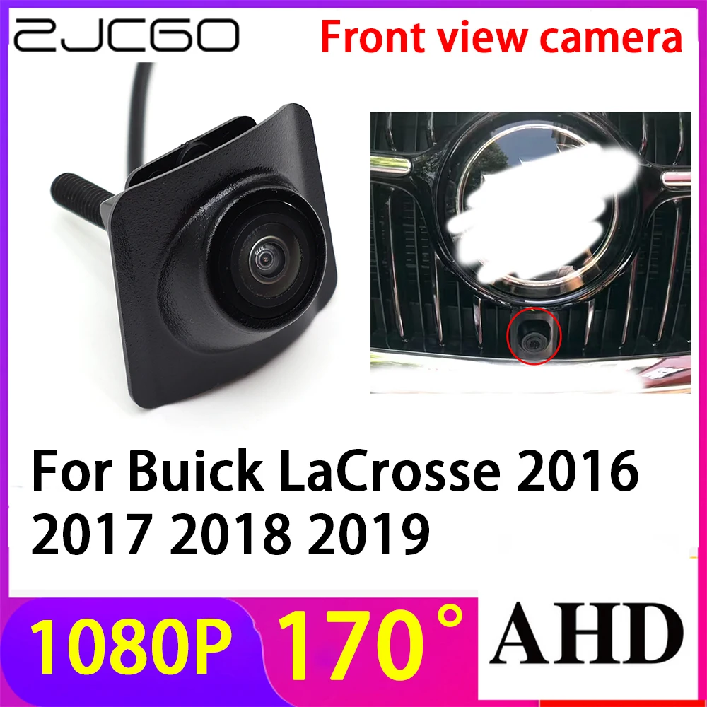 

ZJCGO AHD 1080P LOGO Car Parking Front View Camera Waterproof for Buick LaCrosse 2016 2017 2018 2019