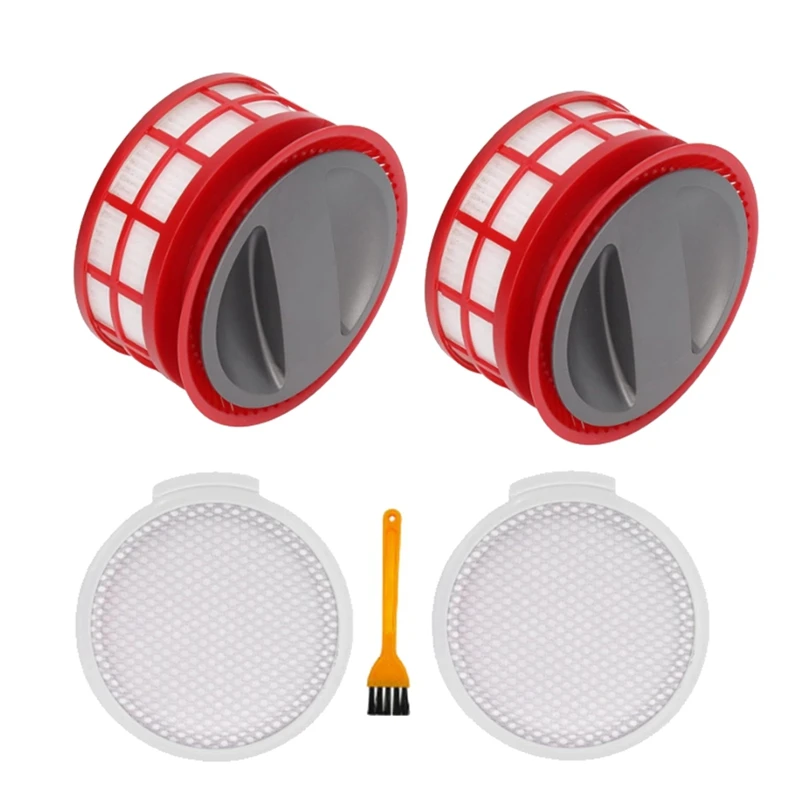 HLZS-Vacuum Filter Screen Replacement Parts For Roborock H7 Cordless Stick Vacuum Cleaner Front Filter & Rear Filter