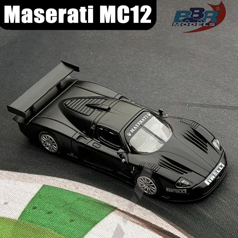 BBR 1/64 Maserati MC12 Test Fiorano 2004 Legering Motorvoertuig Speelgoed spuitgieten Metalen Model Collectie Jongen Geschenken