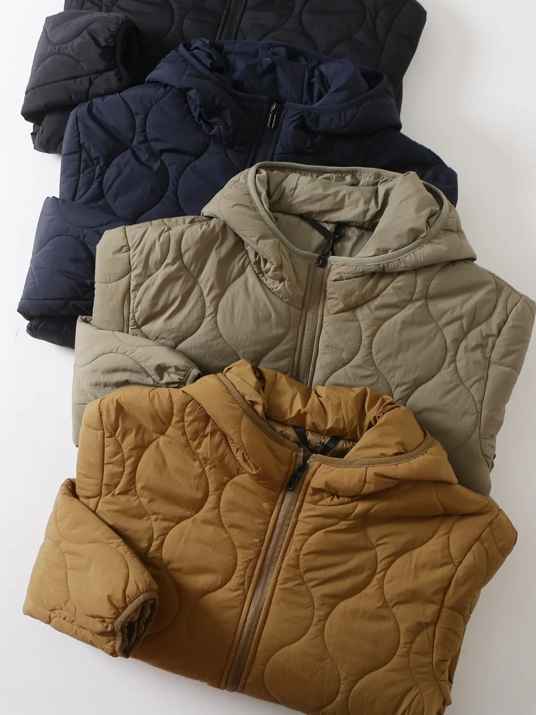 

Мужская легкая хлопковая куртка с капюшоном для активного отдыха, повседневная модная осенне-зимняя теплая хлопковая куртка с длинными рукавами на молнии