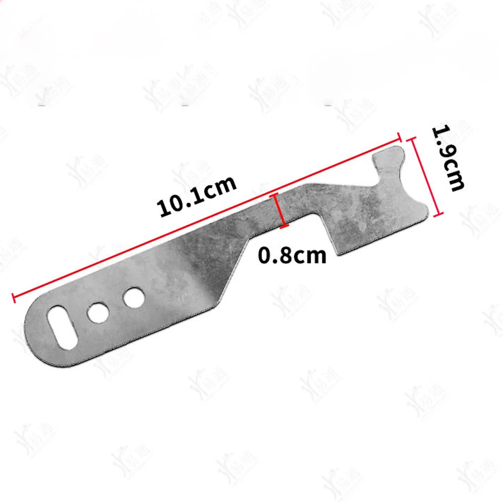 1PC Fingerprint Lock Blade Locksmith Repair Tool Electronic Lock Door Handle Panel Auxiliary Repair Stainless Steel Blade
