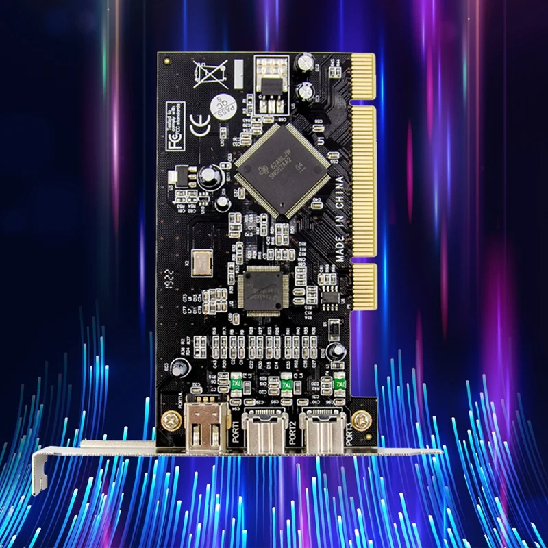 Плата видеозахвата PCI 1394A 1394B для Firewire 800, адаптер IEEE 1394, преобразователь карт видеозахвата HD