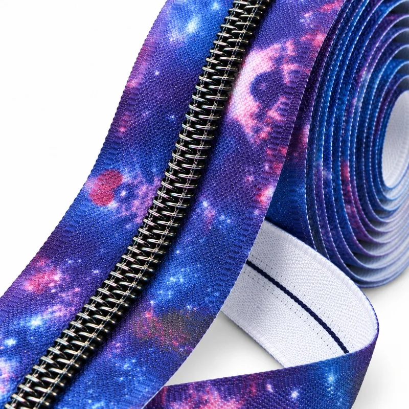 1/2/5/10/20M 5# Nylon Zipper Tape Garment Pocket Decorative Coil Closure Cuttable Sewing Zip Repair Clothing Craft Accessories