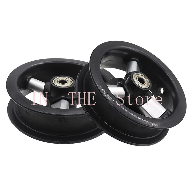 New 8.5 inch wheels, 8 1/2x2 (50-134) tire hubs for dollies,  and buggies