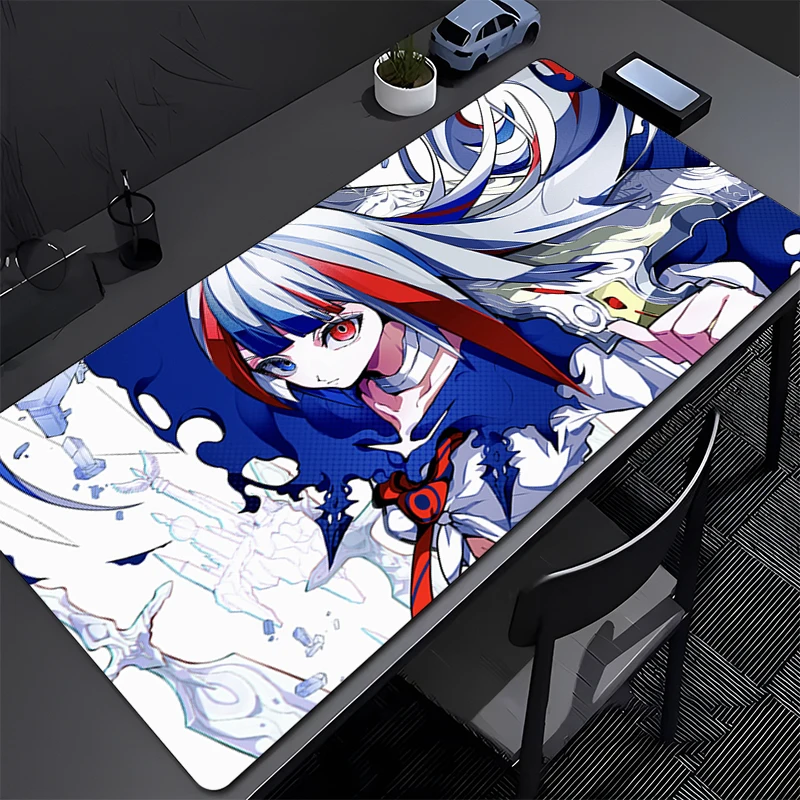 

Cute Mouse Pad Computer Anime Girls Keyboard Pad Natural Rubber Anti-Slip Extended Desk Mat Perfect Gift for Girlfriend Women