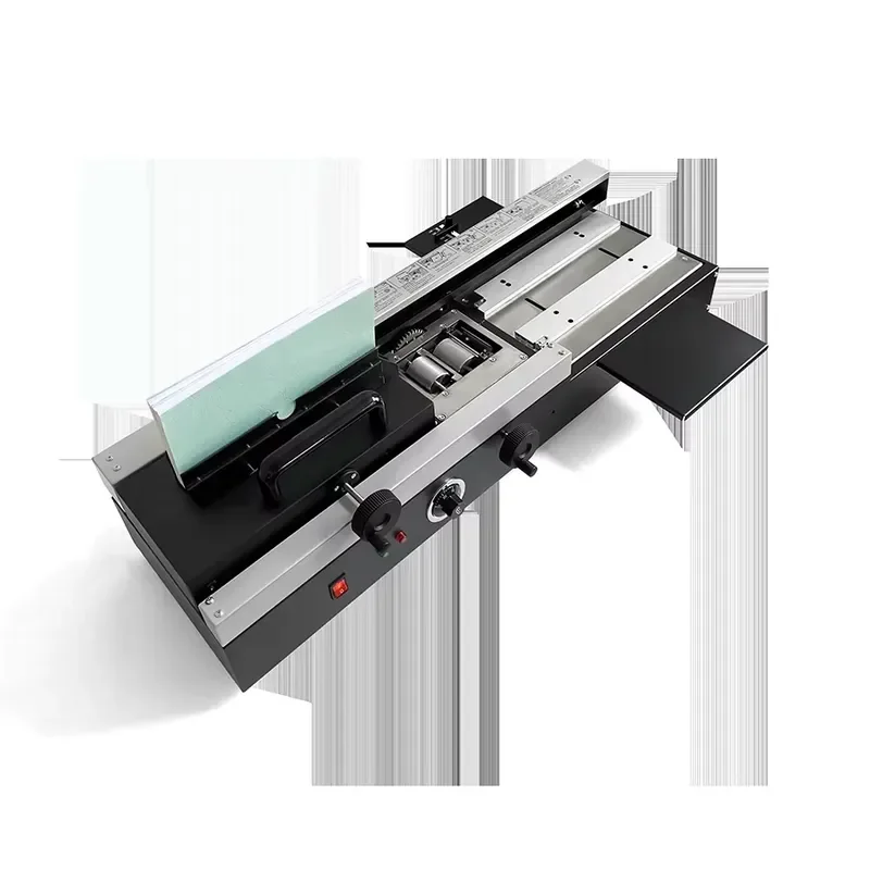 Office Desktop Manual Easy Operating Book Glue Perfect Binder Binding Machine Book Binding Machine Glue Automatic