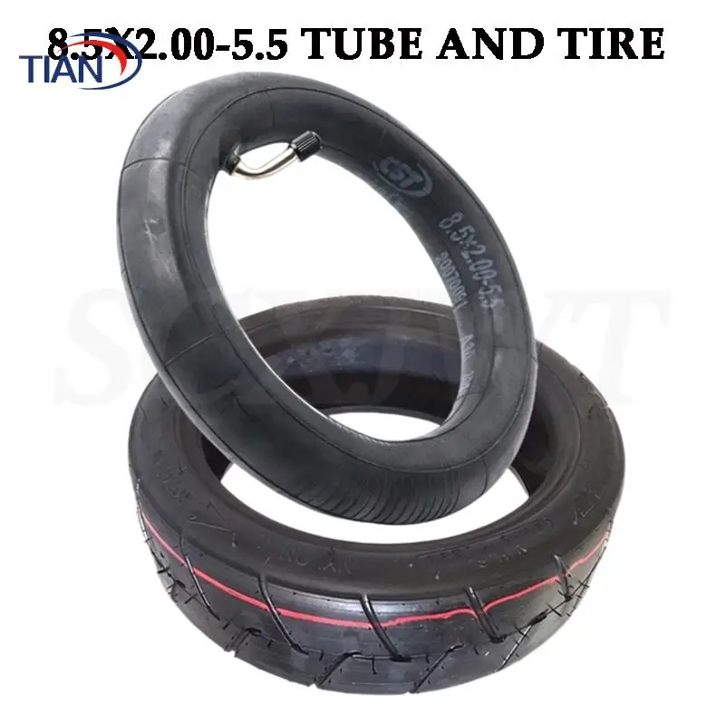 CST 8.5x2.00-5.5 Inner Tube 8*2.00-5 Inner Tyre Tire 45/90 degree bent valve for INOKIM Light Series V2 Camera