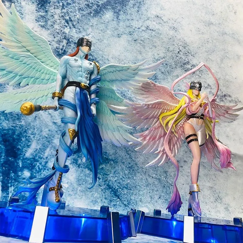 

Цифровой монстр GK Moon Altar Angel Beast Fairy Beast Светящаяся статуя Модель в штучной упаковке Коллекционная аниме-фигурка Игрушка для детей 5 лет