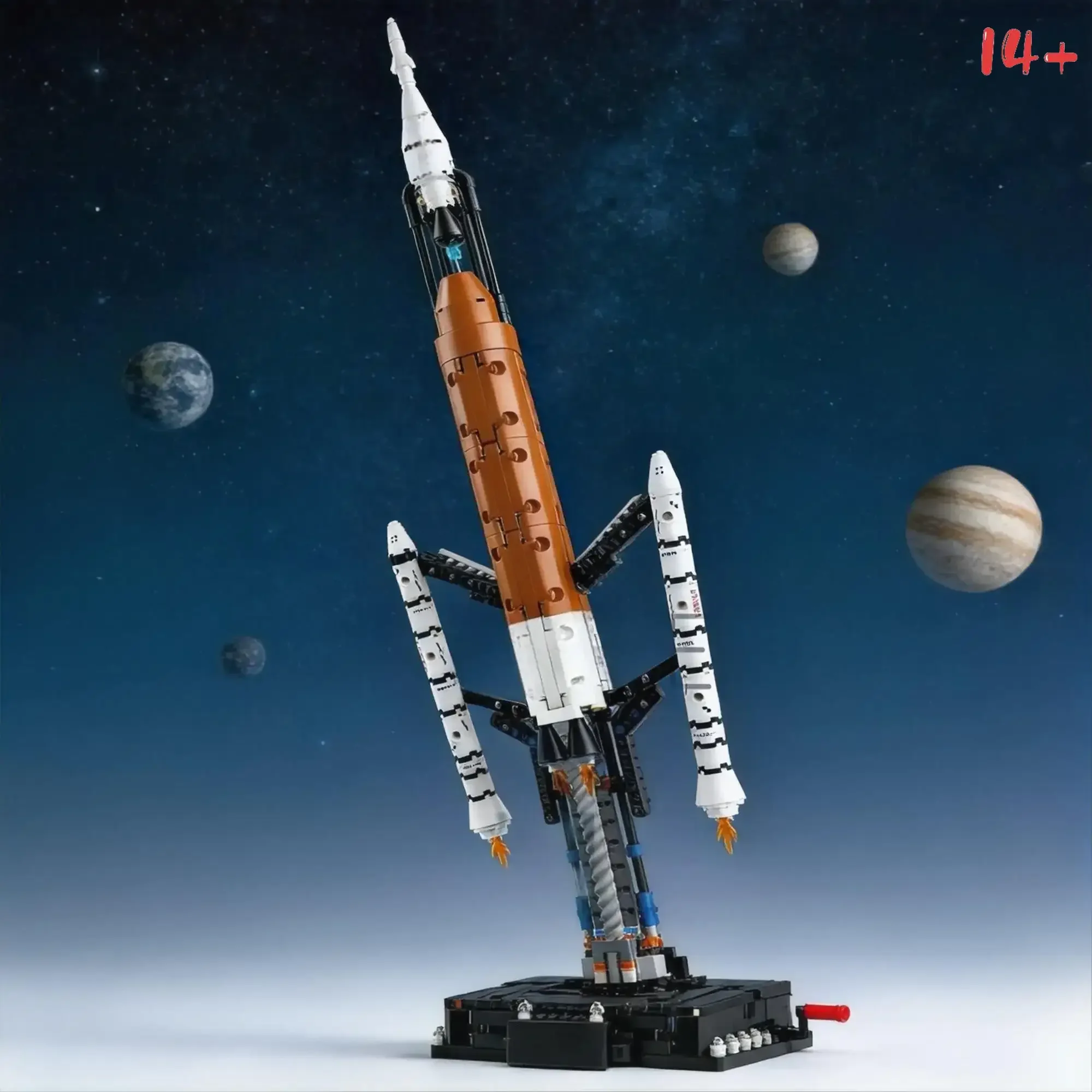 

Конструктор LEGO 42221 «Космическая ракета», 632 детали, креативная сборная модель, идеальный подарок на день рождения и для вечеринок для детей и взрослых