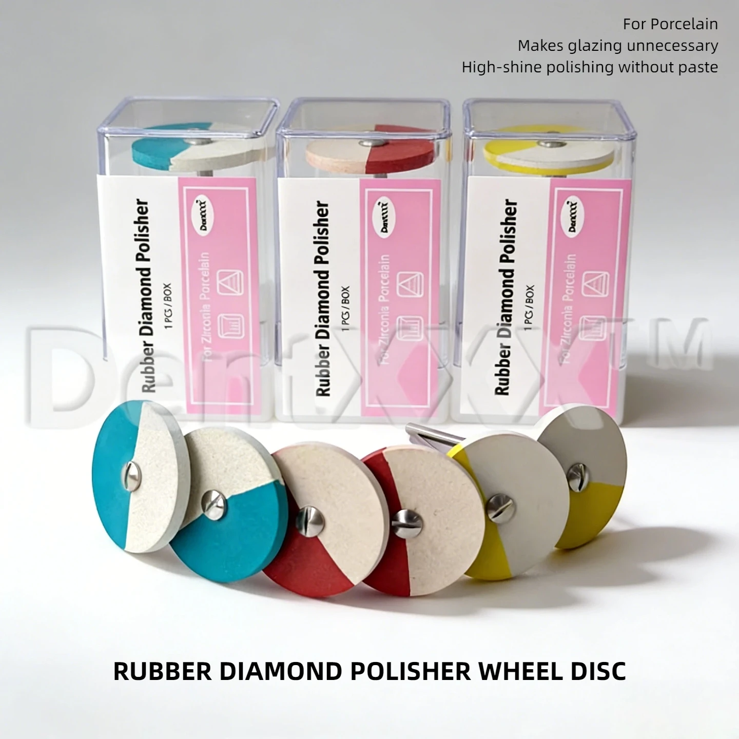 

Резиновый алмазный полировальный круг, набор для полировки, шлифовальная головка Pocerlian