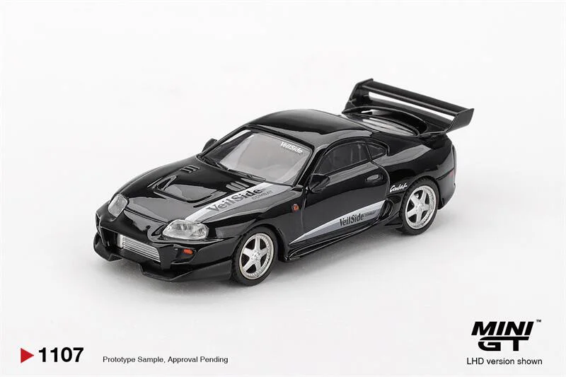 PreSale MINI GT 1:64 Supra VeilSide / W16 Mistral / Mach 1 / Rally1 / Huracan GT / GT3 RS Die-Cast Car Model Miniature Gifts