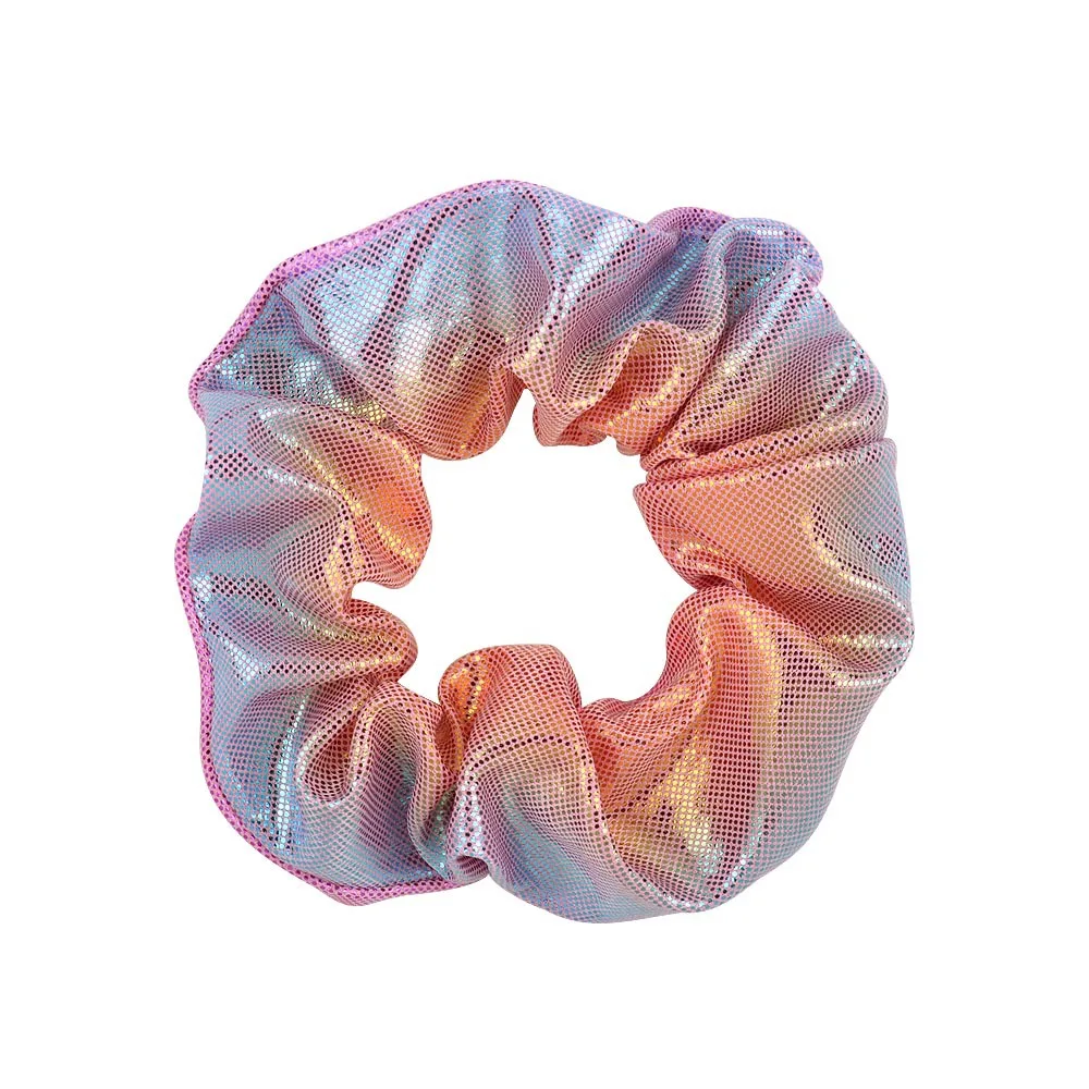 10 stücke glänzende metallische Haar gummis Haar Meerjungfrau Gummibänder Haar bänder Haar gummi Pferdes chwanz Halter Zubehör für Frauen Mädchen – Detail 33