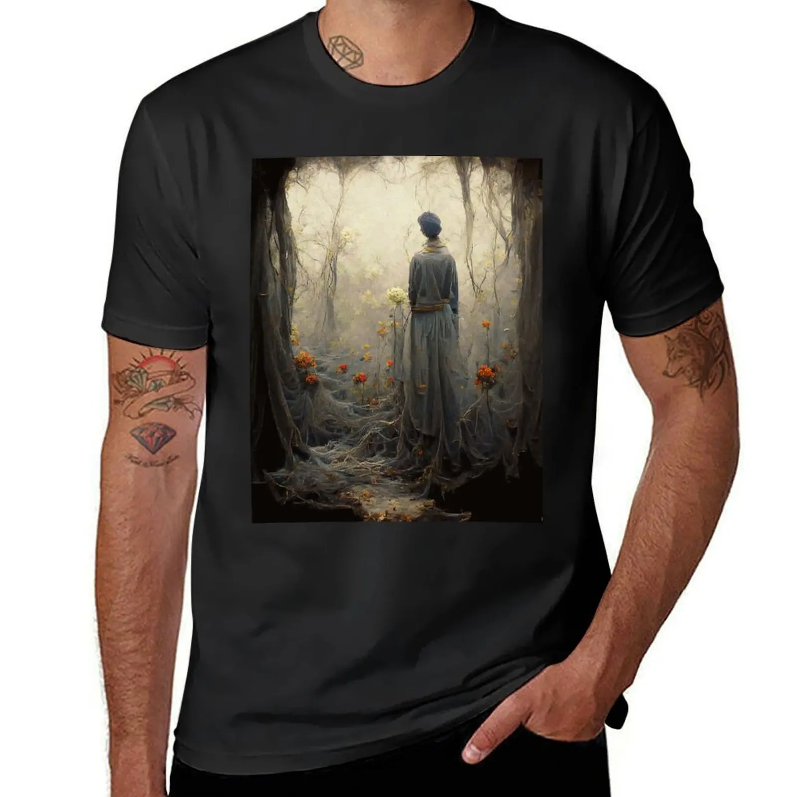 

Her Secret Path T-Shirt designer shirts anime shirt man clothes Funny t-shirts men clothing