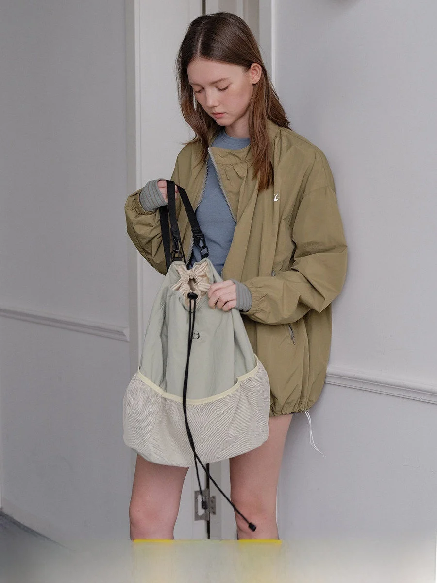 

Outdoor Long Sleeve Jacket Women's Asymmetric Design Mountain Series Side Buttoning Coat Square Houlest Versatile Loose Fit