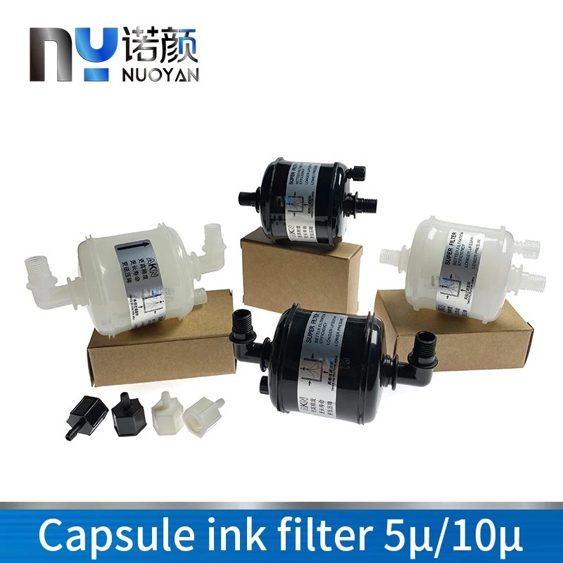 

Inkjet Printer Big UV Ink Filter for Myjet Allwin Liyu UV Machine 5UM 10UM Multiple Application Capsule Filter 5 Microns