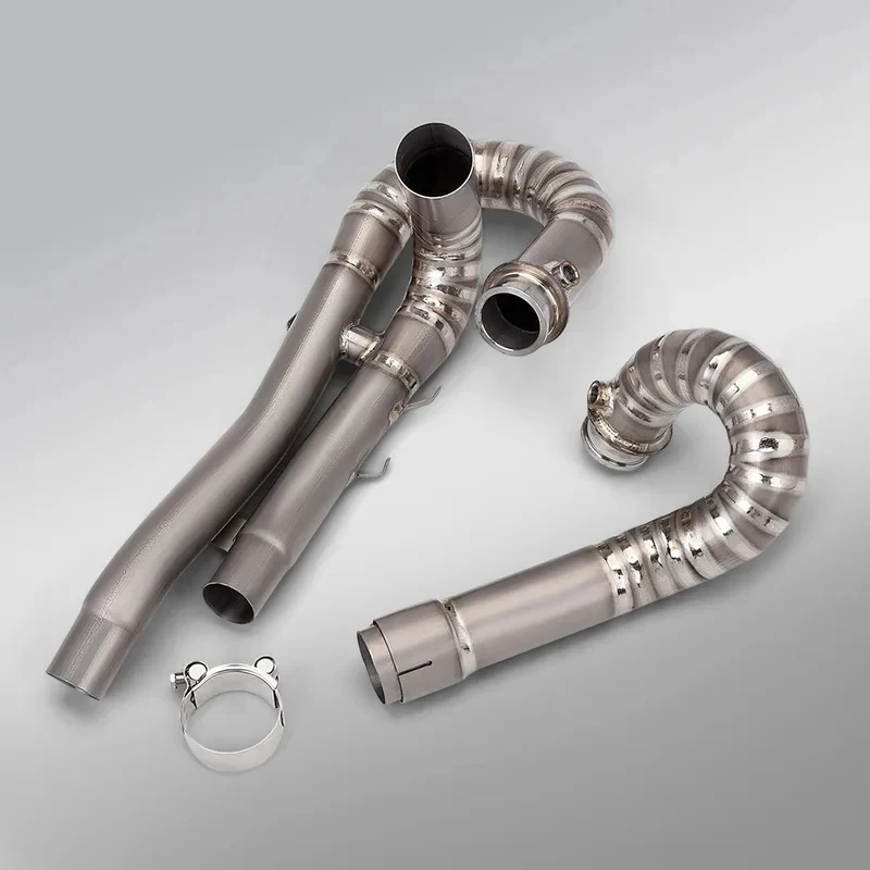Wholesale Full Titanium Straight Front Header Pipe Fit Triumph Scrambler 1200XE 1200 2019-2023 Mod Parts