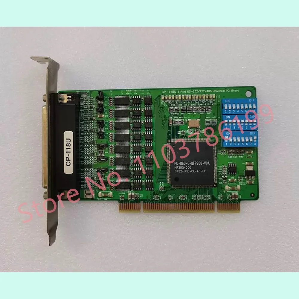 For MOXA PCI Industrial Multi-Serial Card 8 Ports RS232/422/485 CP-118U