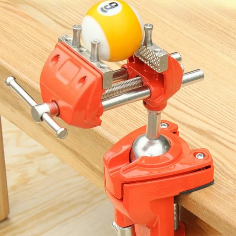 Universal Woodworking Pliers Steel Table Clamp Heavy Duty Swivel Bench Vise Adjustable Anti-slip Pliers DIY Repair Hand Tool