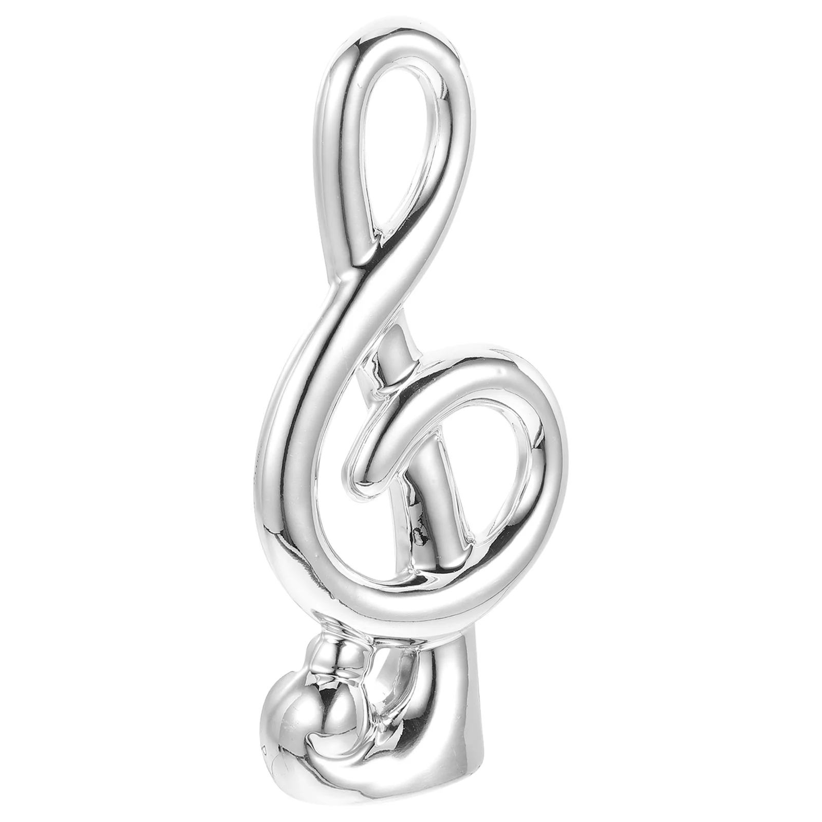 

Ceramic Music Note Statue Creative Desktop Decoration Ornament for Home Office Table Party Decor Ceramic Music Note