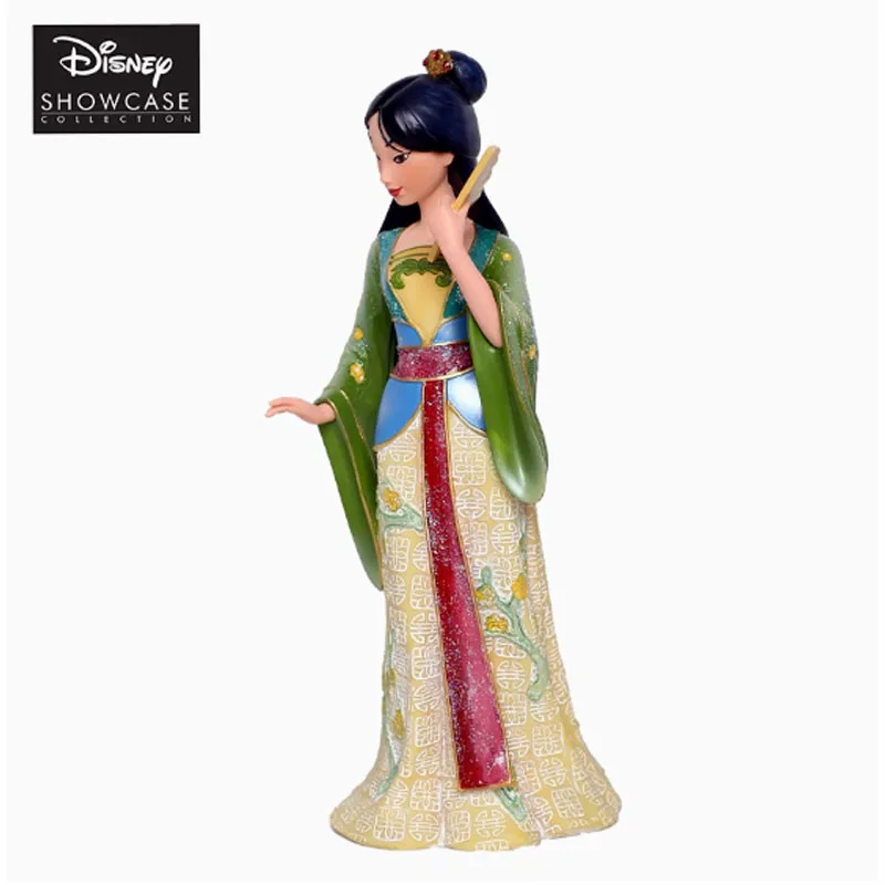 ديزني الأصلي حقيقية المرآب عدة ديزني الأميرة هوا مولان 205 مللي متر أنيمي عمل أرقام لعب للبنين هدية نموذج الحلي #3