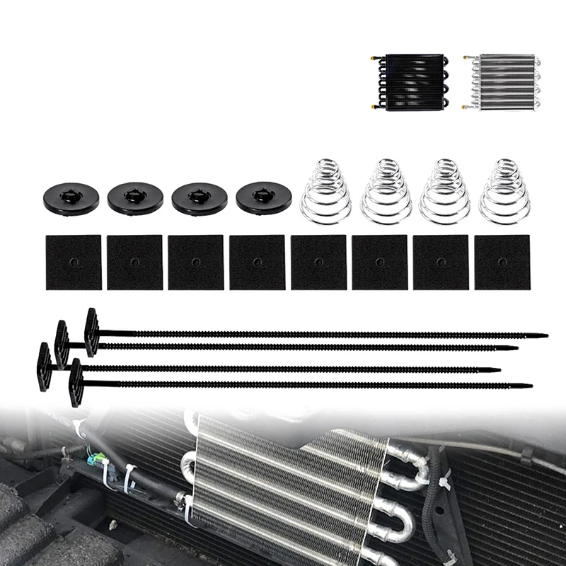 1Set Universal Car Truck Electric Radiator Fan Tie Strap Mounting Kit Auto Accessories Parts For Car