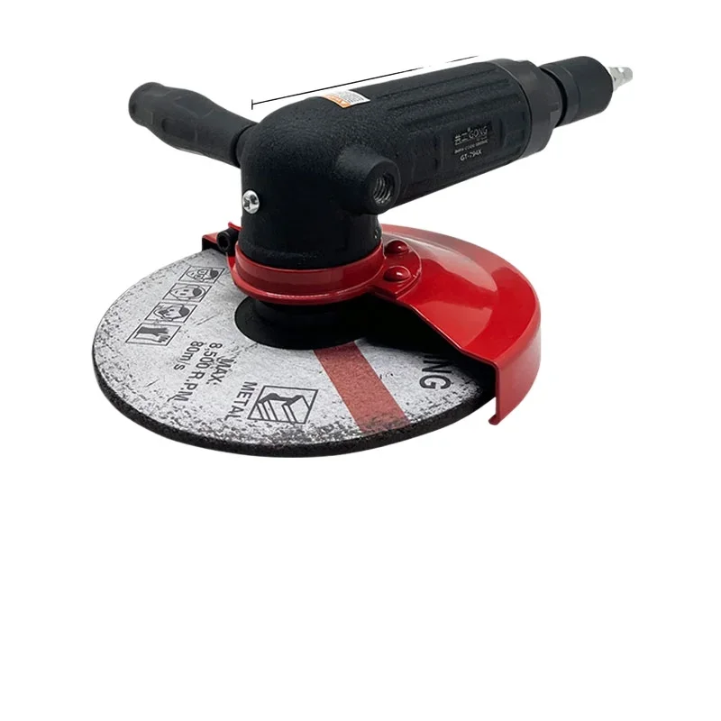 

1Pneumatic 7-inch Angle Grinder Industrial Cutting Machine Pneumatic Polishing Grinder Derusting Grinder