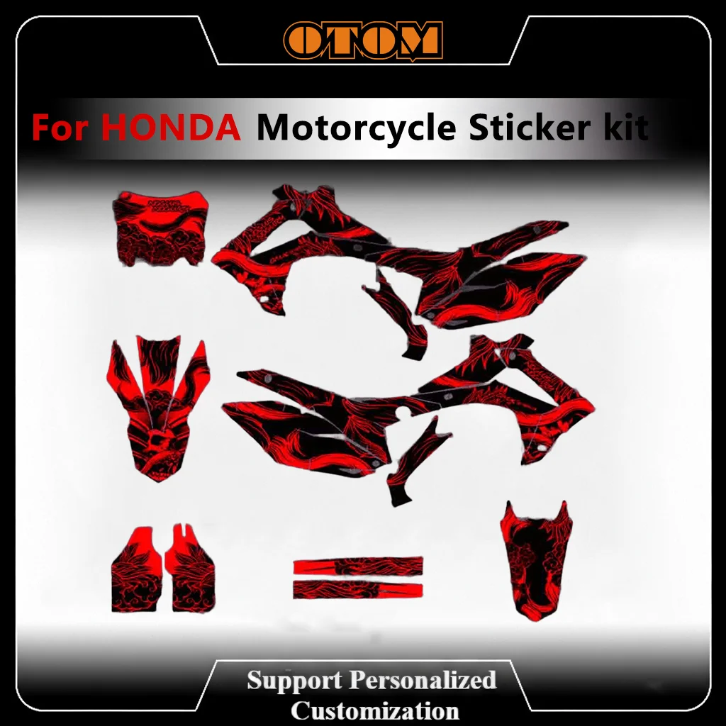 for-honda-2013-2017-customize-motorcycle-full-graphics-decals-crf250r-crf450r-holographic-glossy-sticker-kit