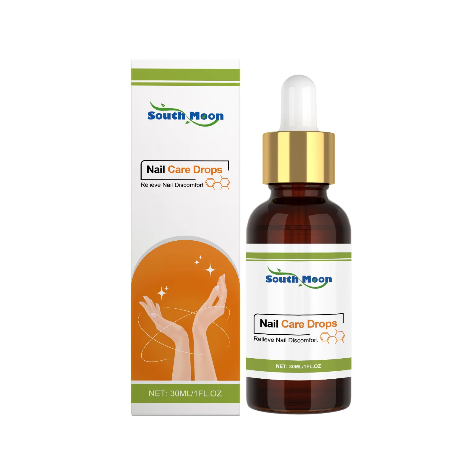 

Nail Care Drops Moisturizes hand and foot nails with a gentle formula for daily moisturizing and soft care