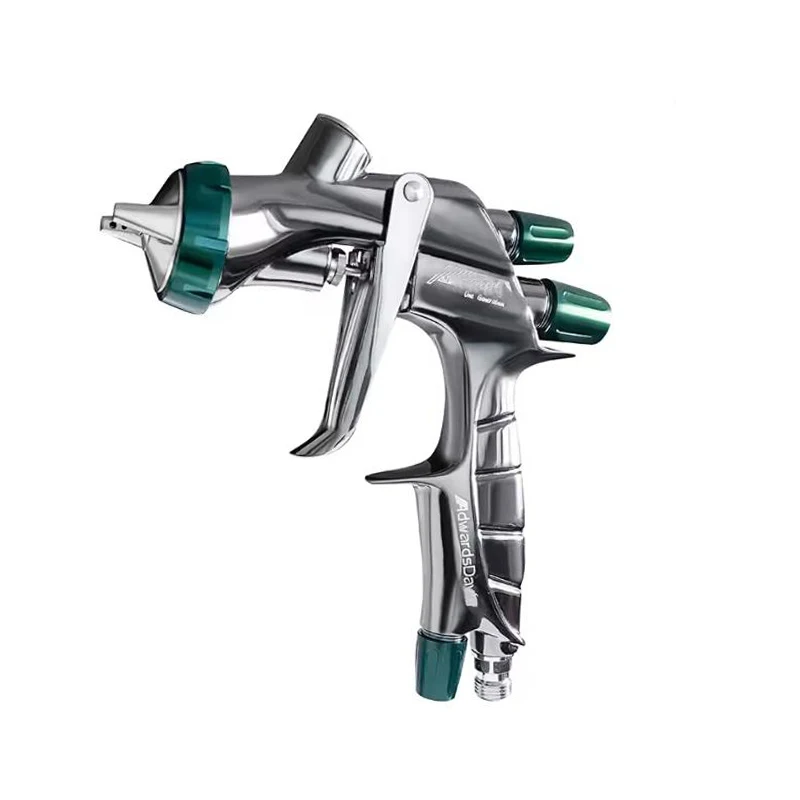 Automotive Paint Spray Gun - 1.3/1.4  HVLP High Atomization Plum Blossom Nozzle for Topcoat Clear Coat Water-Based Paint