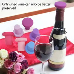 Kitchen Bar Accessories Silicone Bar Seal Sealer Plug Wine Bottle Stopper Bottle Cover Wine Stopper