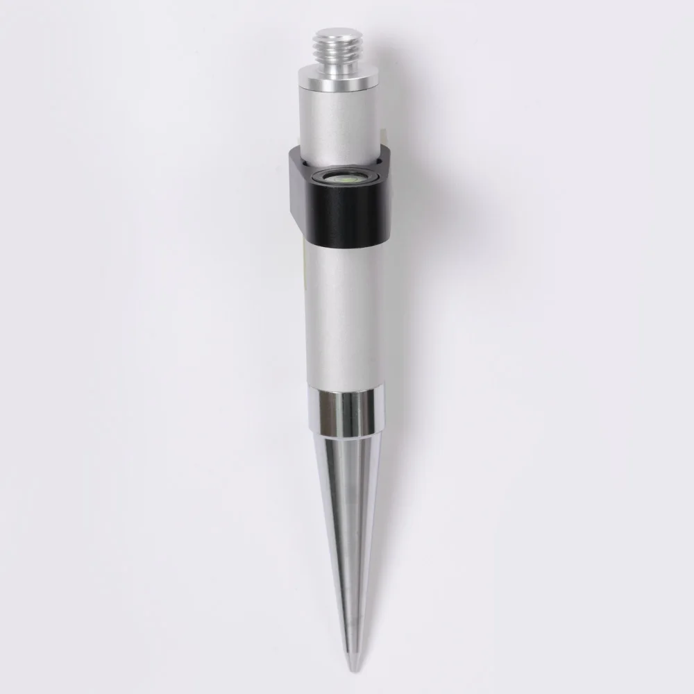 Mini pólo prisma de 14cm compatível com o conector suíço da estação total