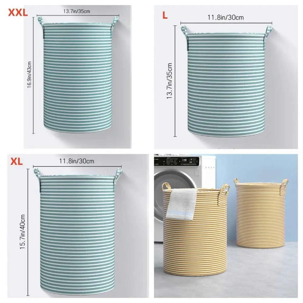 Faltbarer Wäschekorb, großes Fassungsvermögen, Aufbewahrungskorb für schmutzige Kleidung, Haushaltskleinigkeiten, Baumwolle und Leinen, Kinderspielzeug-Organizer