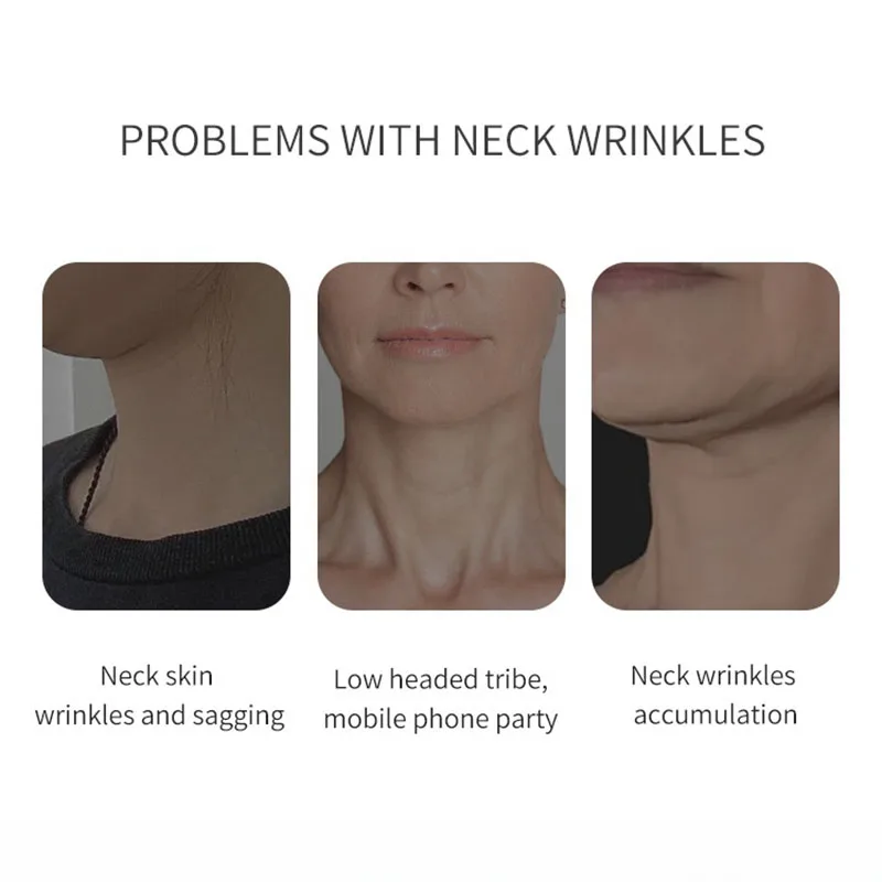 جهاز تجميل الرقبة LED، 4 أوضاع للعلاج بالضوء، تفتيح البشرة وتعزيز المرونة، 360 درجة °   الإضاءة، سهلة الاستخدام