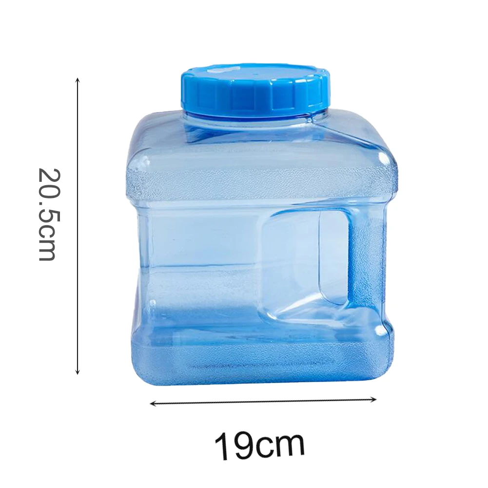 Contenitore per acqua da campeggio da 5 litri Secchio per la conservazione dell'acqua Serbatoio di stoccaggio dell'acqua di emergenza portatile per auto da escursionismo all'aperto da campeggio