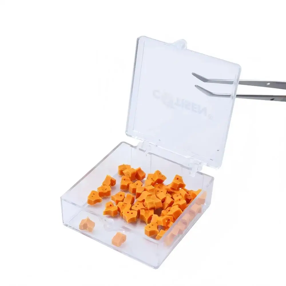 Dental Triangular Gap Wedges Silicone Add-On Wedges Disposable Rubber for Teeth Filling Restoration Clinic Therapy Supplies