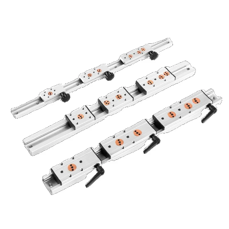 

Built-in double axis linear guide slider mechanical high-speed silent industrial slide aluminum profile 15 track