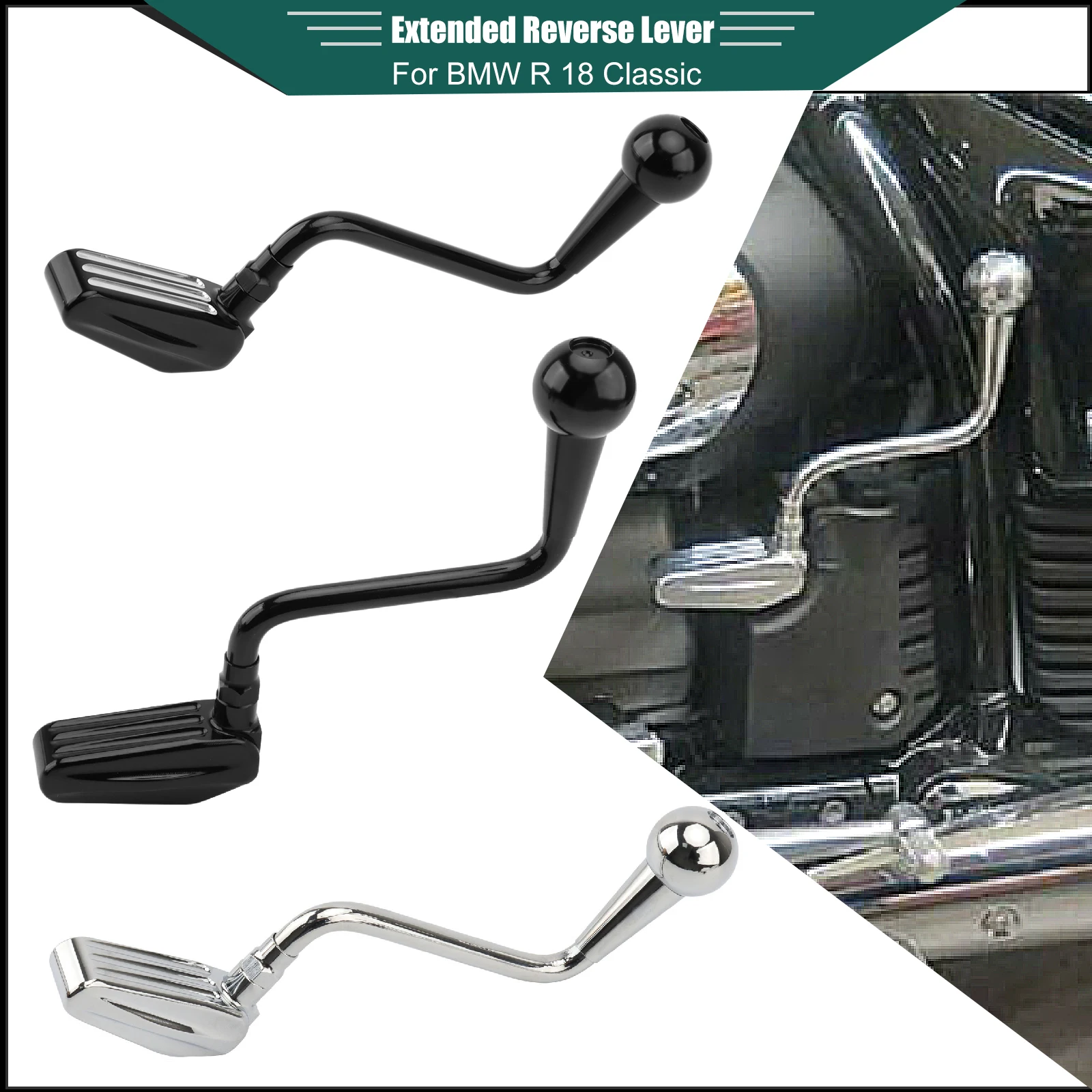 

FOR BMW R18 R18 Classic 2020 2021 2022 Motorcycle MV Extended Reverse Gear Lever R 18