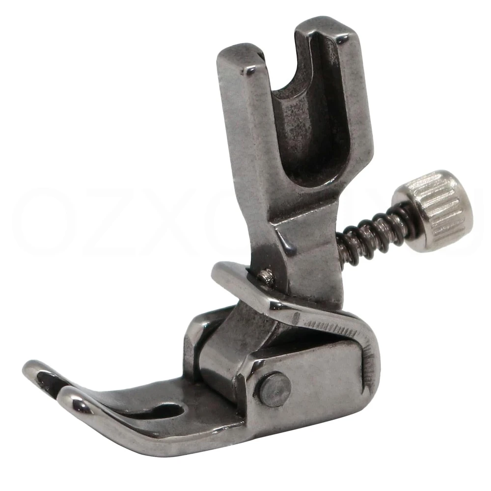 Presser Foot para Brother Singer, ajustável, plana, vagão, fechamento, enrugado, dobras, industrial, elétrica, acessórios de máquina de costura, P952