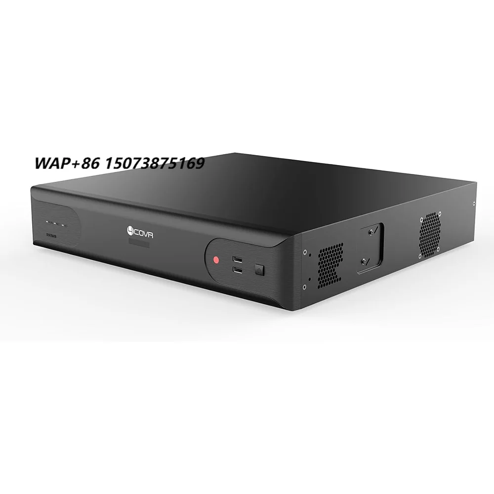 64CH H.265 12MP NVR Network Video Recorder 8-SATA up to 80TB, PoE IP Compatible Remote Access 24/7 Recording