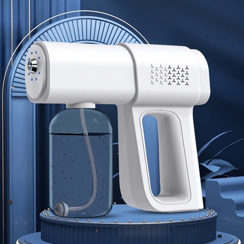 K5 Pro Nano Spray Gun Sanitizer Sprayers USB Rechargeable Handheld Steam Disinfection Sprayer Gun Humidifier for Home Garden